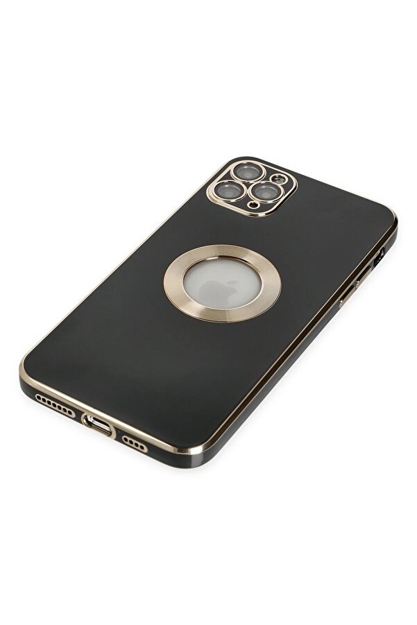 İphone 11 Pro Max Kılıf Store Si̇li̇kon - Si̇yah - Dropx3235-3209