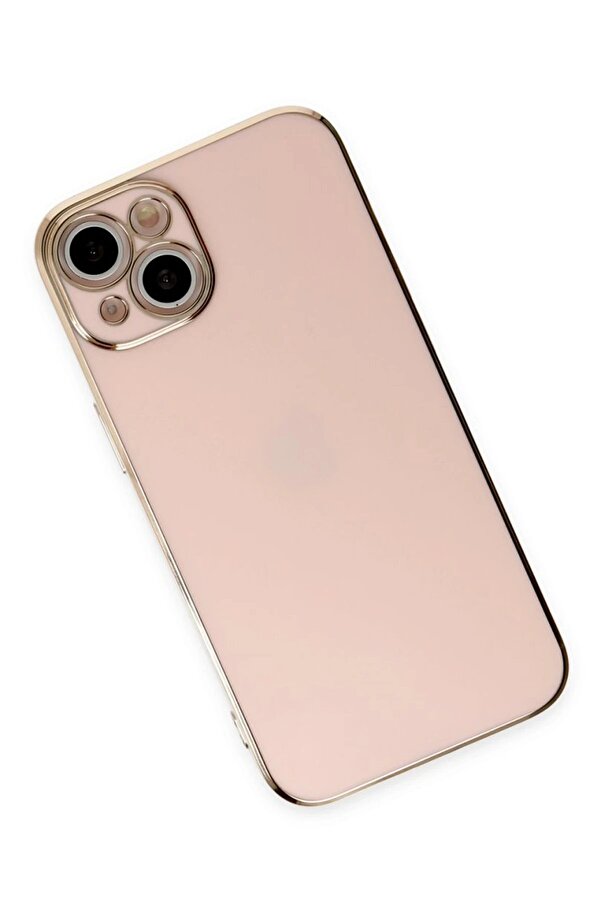 İphone 15 Kılıf Volet Si̇li̇kon - Pembe - Dropx8354-9782