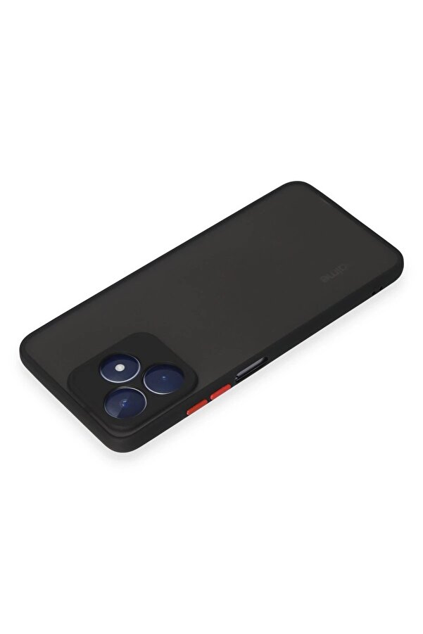 Realme C53 Kılıf Montreal Si̇li̇kon Kapak - Si̇yah - Dropx2503-5512