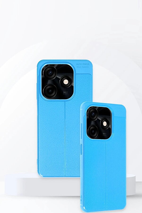 Tecno Spark Go 2024 Kılıf Auto Focus Kapak - Mavi̇ - Dropx4957-3860