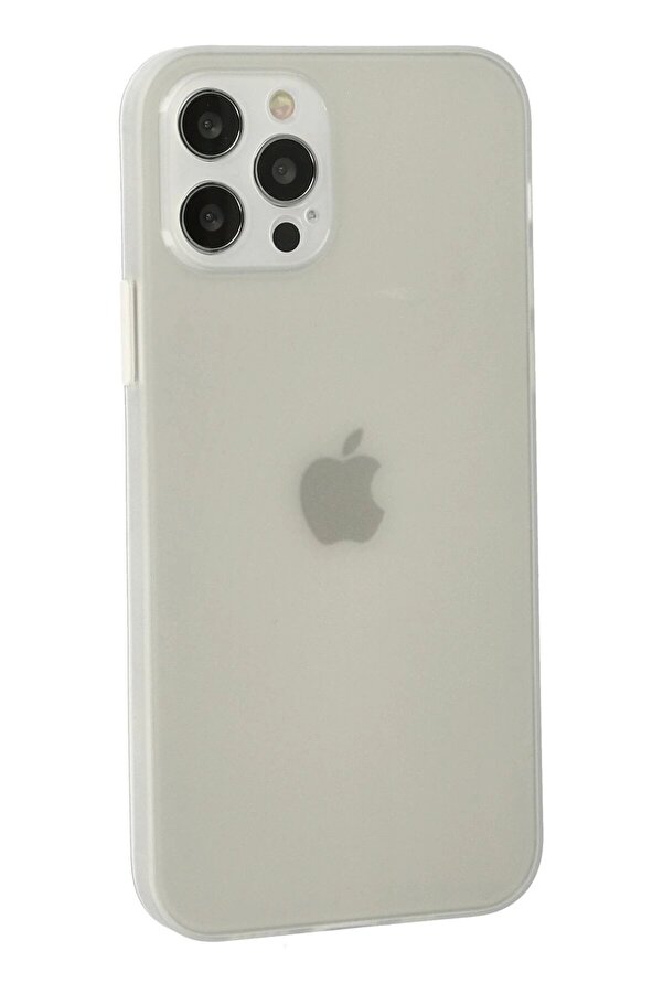 İphone 12 Pro Kılıf Si̇li̇kon - Şeffaf - Dropx7022-3320