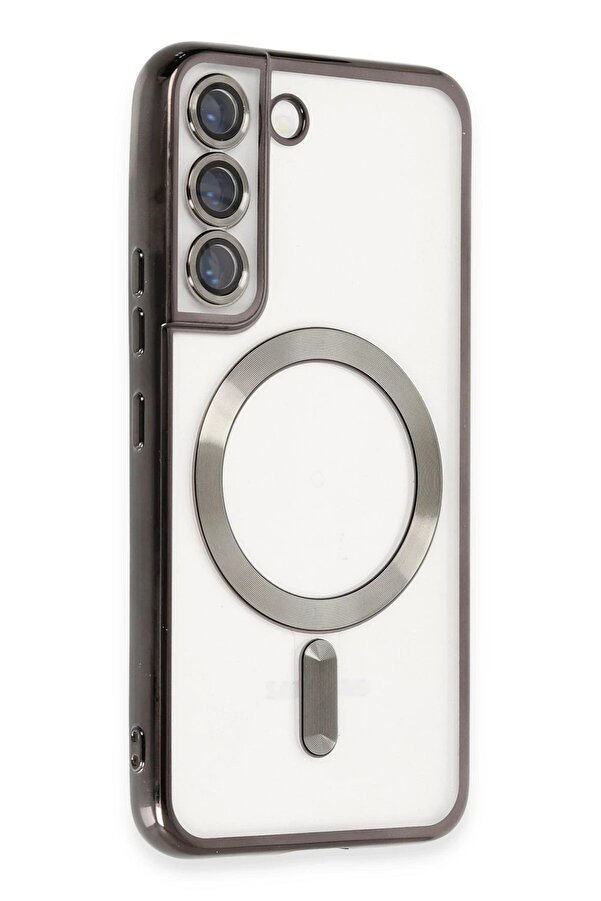 Samsung Galaxy S22 Kılıf Kross Magneti̇csafe Kapak - Si̇yah - Dropx1384-9038