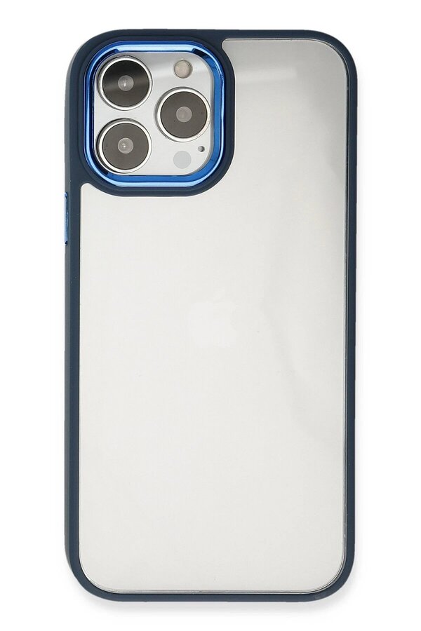 İphone 14 Pro Max Kılıf Dora Kapak - Mavi̇ - Dropx9240-9036