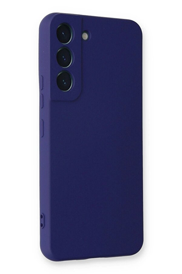 Samsung Galaxy S23 Plus Kılıf Nano İçi̇ Kadi̇fe Si̇li̇kon - Mor - Dropx5046-2830