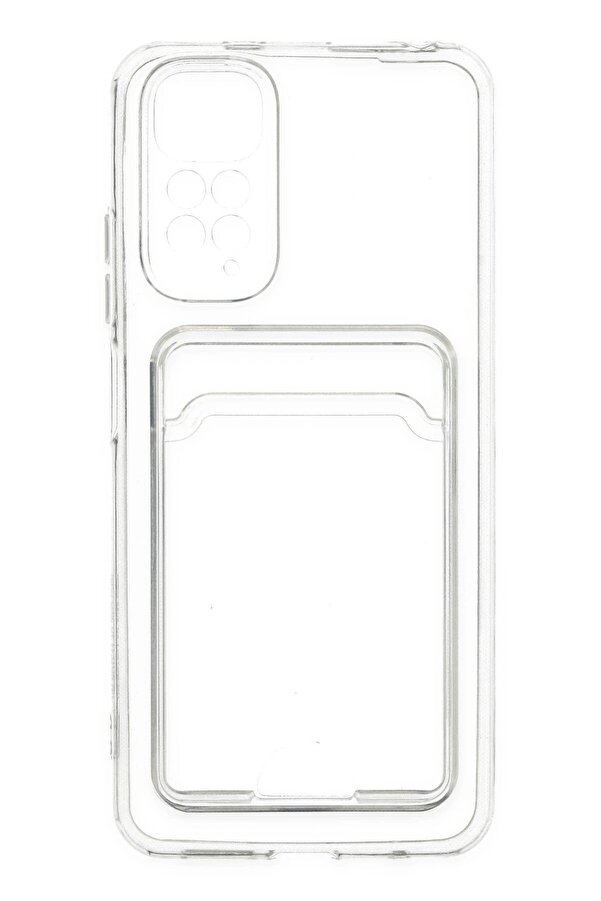 Xi̇aomi̇ Redmi̇ Note 11 Kılıf Kart Şeffaf Si̇li̇kon - Şeffaf - Dropx2934-3808