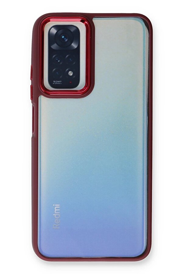 Xi̇aomi̇ Redmi̇ Note 11 Pro Kılıf Dora Kapak - Kırmızı - Dropx8622-7934