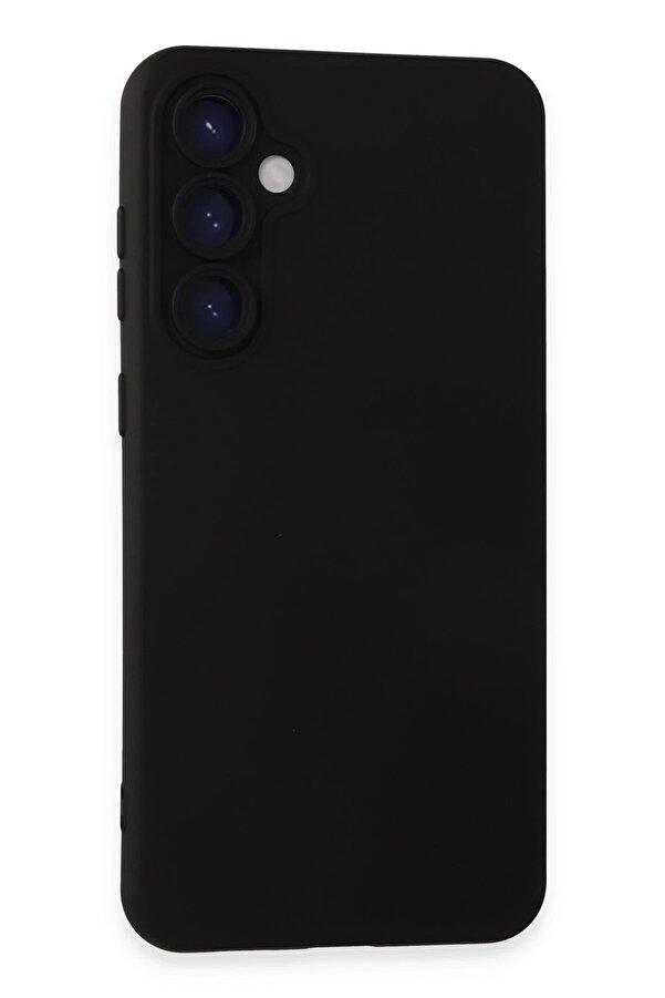 CepteToptan Samsung Galaxy S23 FE Kılıf Nano içi Kadife Silikon - Siyah - DROPX7267-4415