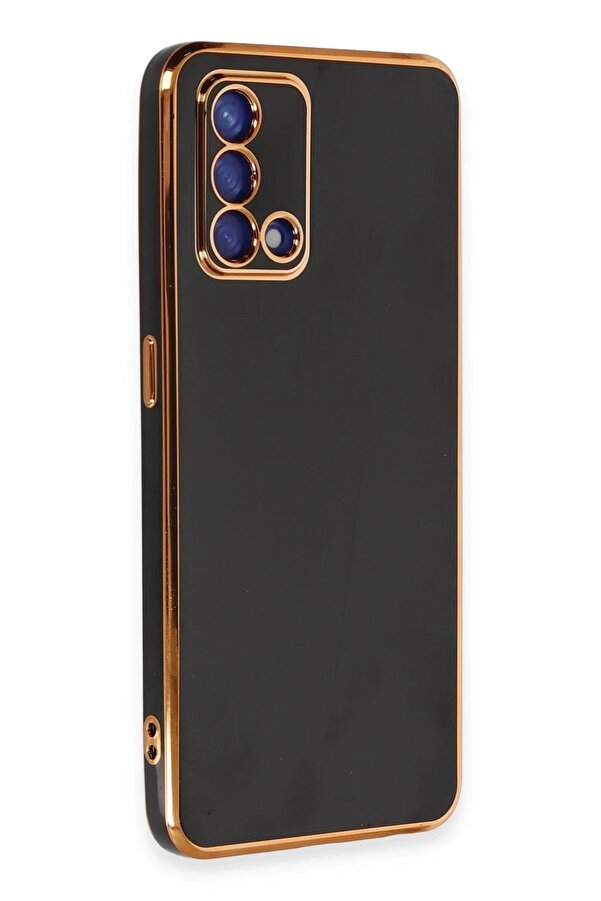 Oppo A74 4G Kılıf Volet Si̇li̇kon - Si̇yah - Dropx9497-3360