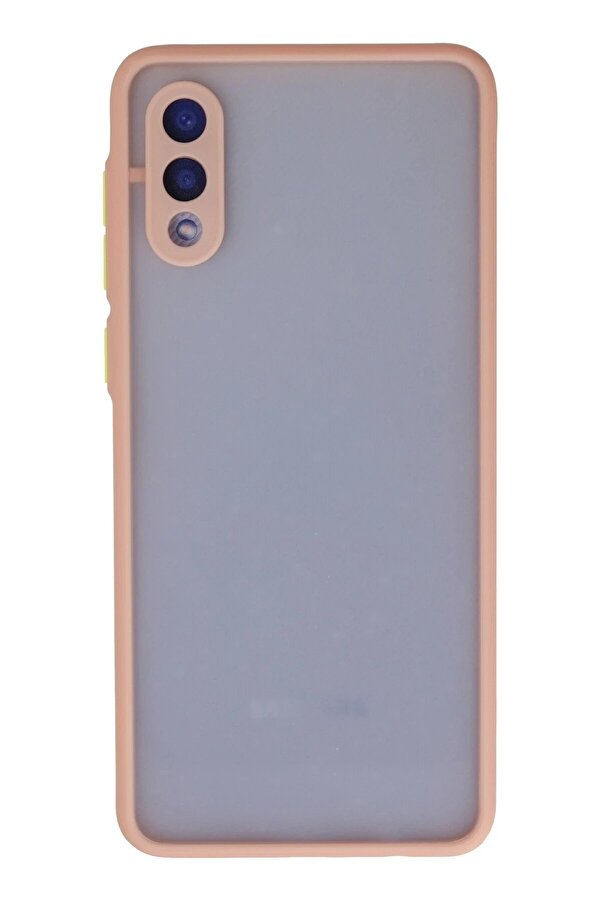 Samsung Galaxy A02 Kılıf Montreal Si̇li̇kon Kapak - Pembe - Dropx5925-8878