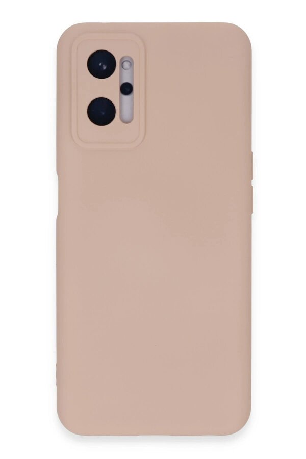 CepteToptan Realme 9i 4G Kılıf Nano içi Kadife Silikon - Pudra - DROPX7786-5949