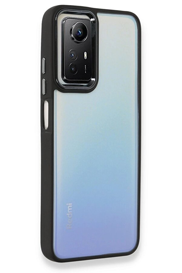 Xi̇aomi̇ Redmi̇ Note 12S Kılıf Dora Kapak - Si̇yah - Dropx3045-3293