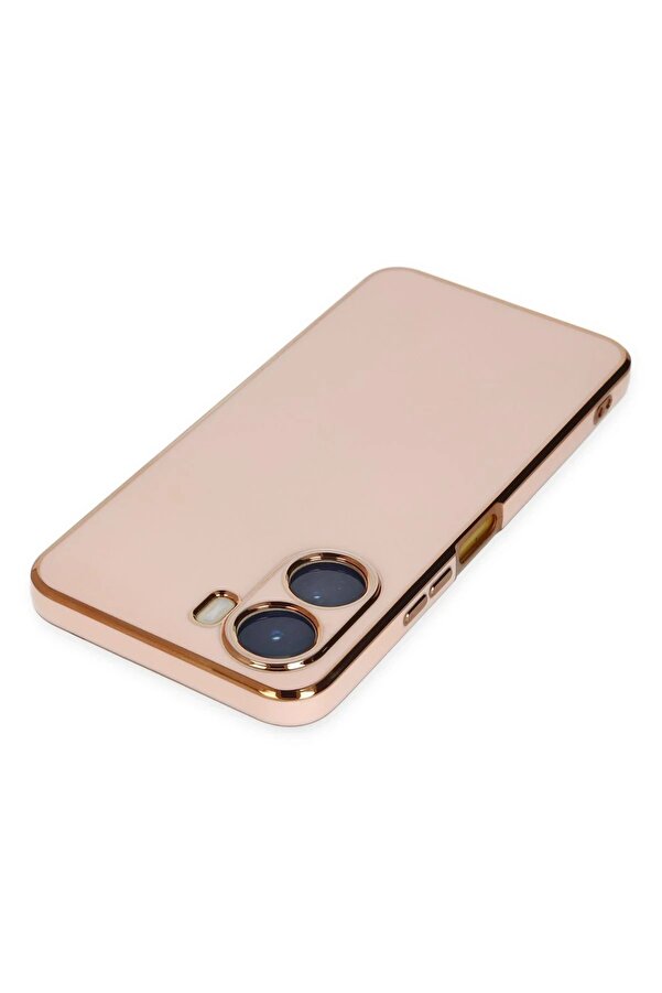 Vi̇vo Y16 Kılıf Volet Si̇li̇kon - Pembe - Dropx6755-5386