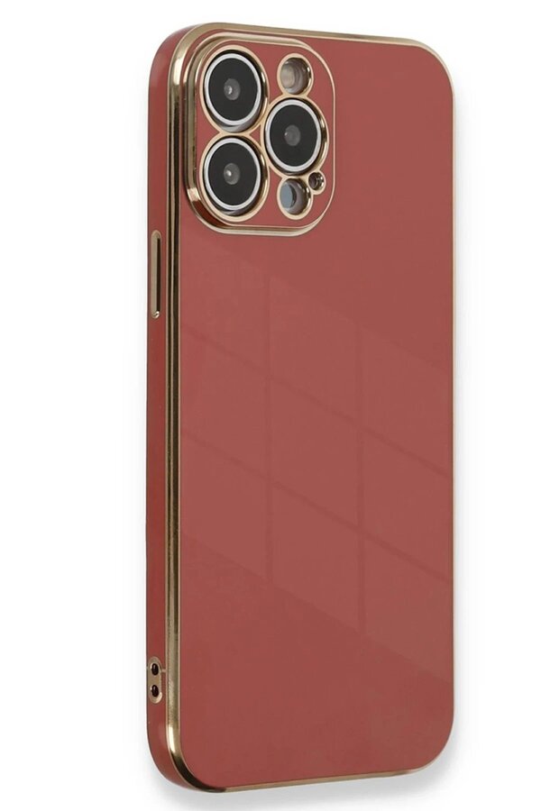 İphone 15 Pro Kılıf Volet Si̇li̇kon - Kırmızı - Dropx5643-7246