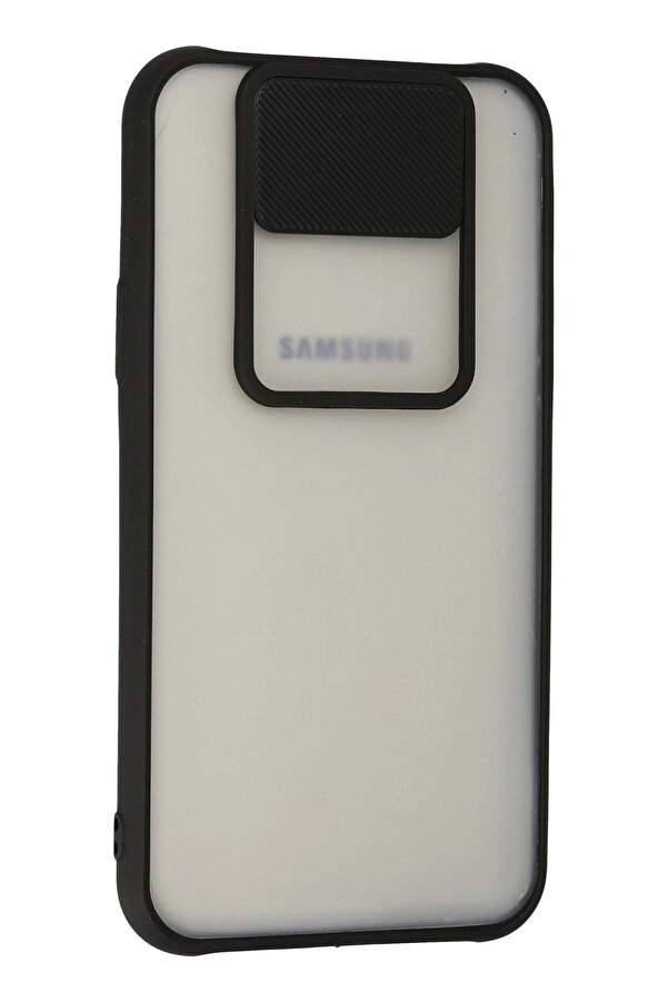 Samsung Galaxy J7 Kılıf Palm Buzlu Kamera Sürgülü Si̇li̇kon - Si̇yah - Dropx9385-9085