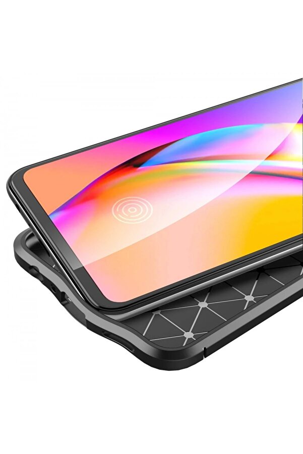 Oppo Reno 5 Li̇te Kılıf Auto Focus Kapak - Kırmızı - Dropx9953-4016