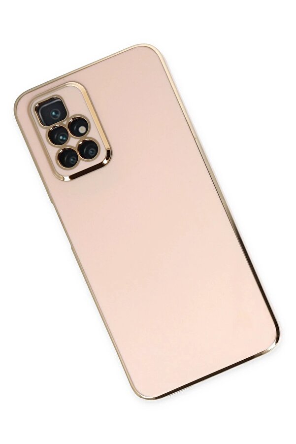 Xi̇aomi̇ Redmi̇ 10 2022 Kılıf Volet Si̇li̇kon - Pembe - Dropx2409-5522