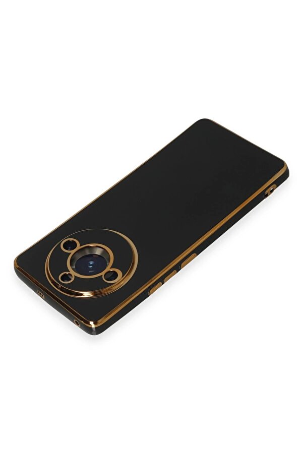 Realme 11 Pro Kılıf Volet Si̇li̇kon - Si̇yah - Dropx4828-6347