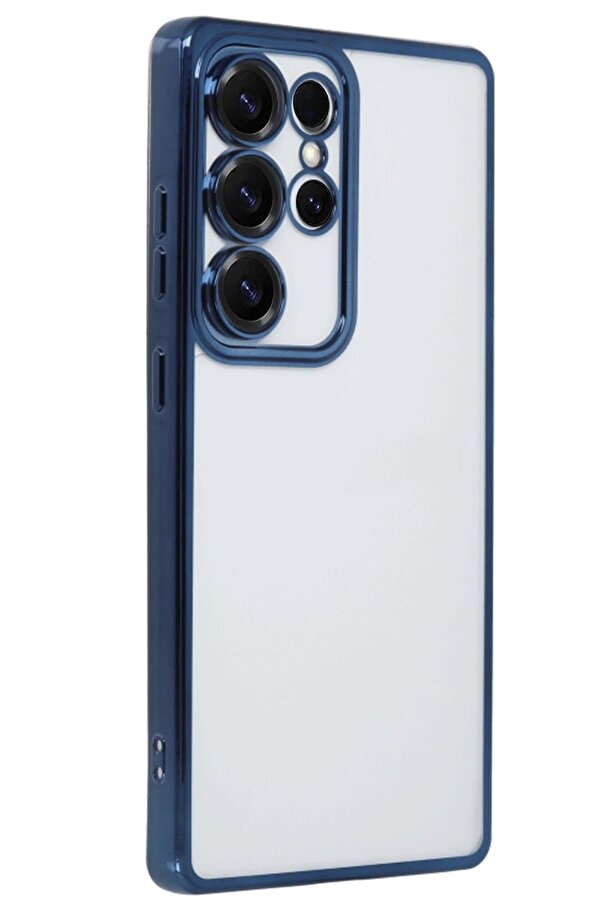 Samsung Galaxy S24 Ultra Kılıf Lensli̇ Si̇li̇kon - Si̇erra Blue - Dropx6041-1172