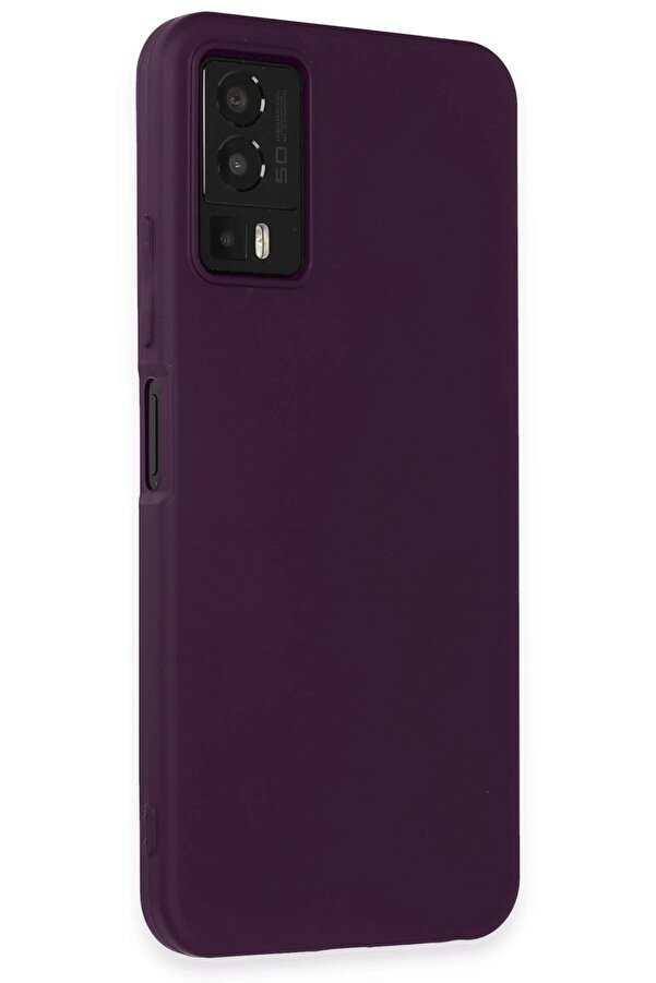 General Mobi̇le Gm 23 Kılıf Fi̇rst Si̇li̇kon - Mor - Dropx5264-3094