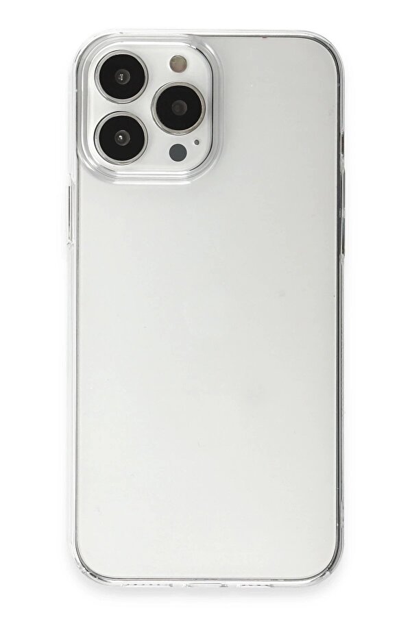 İphone 15 Pro Max Kılıf Pc Sert Şeffaf Kapak - Şeffaf - Dropx1593-6825