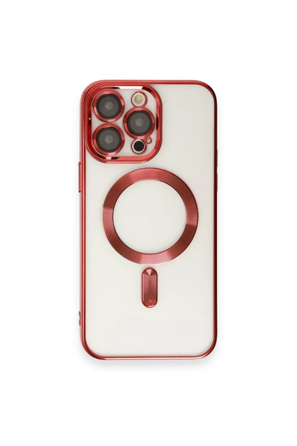 İphone 14 Pro Max Kılıf Kross Magneti̇csafe Kapak - Kırmızı - Dropx9193-4648