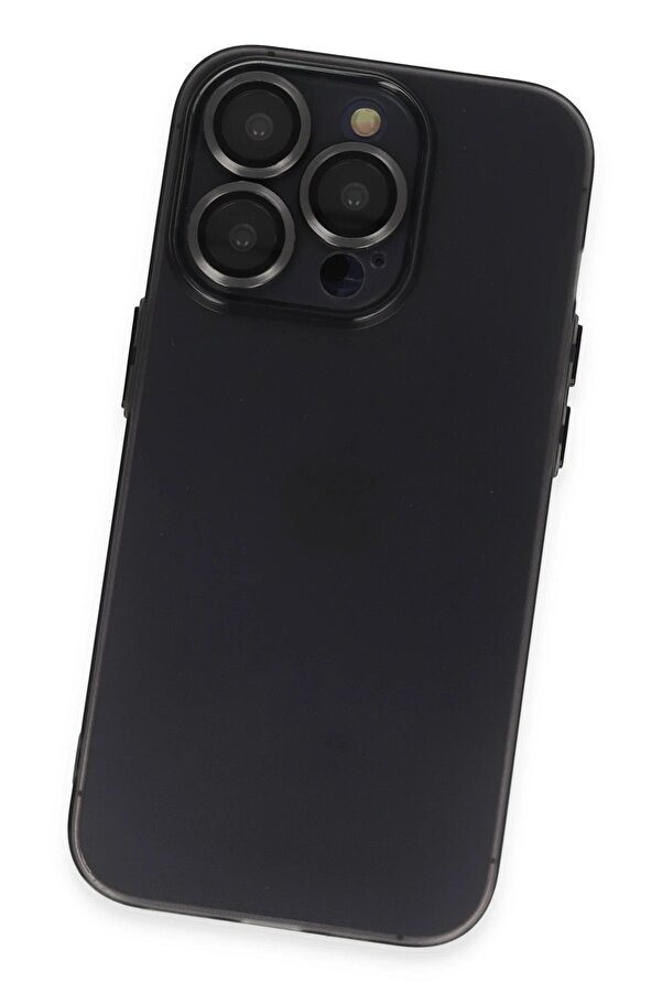 İphone 13 Pro Max Kılıf Luko Lens Si̇li̇kon - Si̇yah - Dropx7298-5920