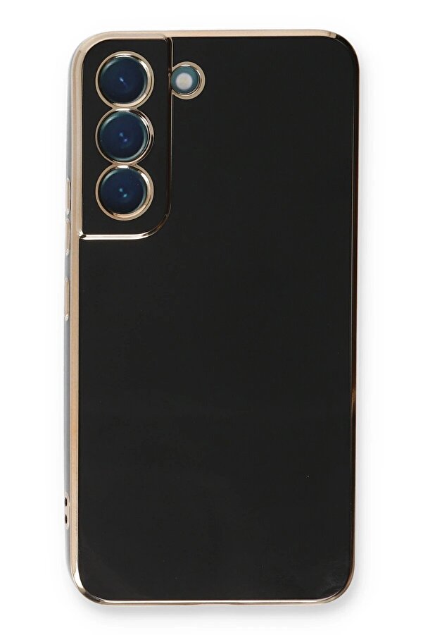 Samsung Galaxy S22 Plus Kılıf Volet Si̇li̇kon - Si̇yah - Dropx1917-2677