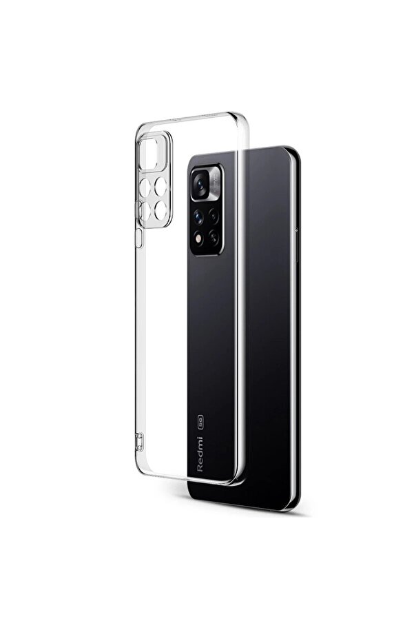 Xi̇aomi̇ Redmi̇ Note 11 Pro Plus 5G Kılıf Lüx Şeffaf Si̇li̇kon - Dropx7501-9019