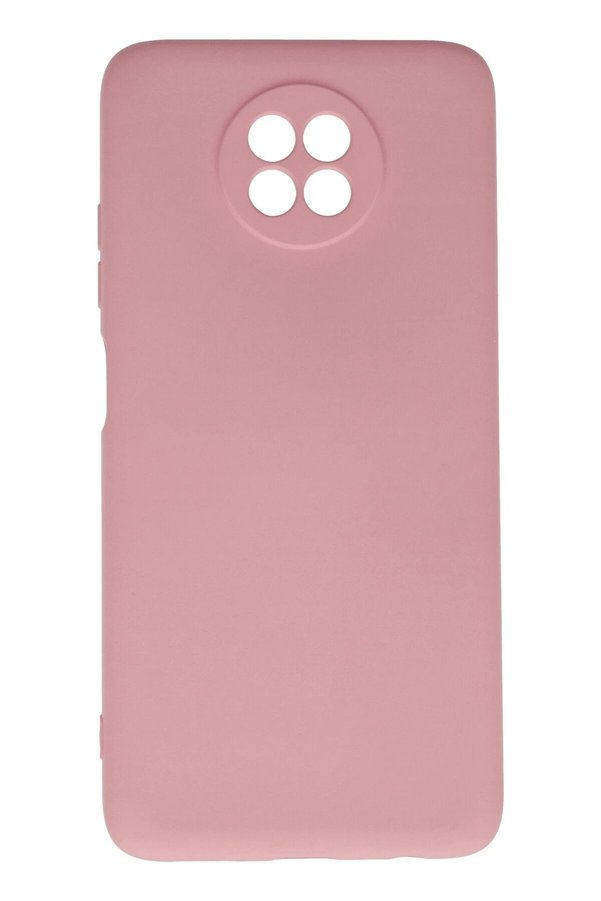 CepteToptan Xiaomi Redmi Note 9 5G Kılıf Nano içi Kadife Silikon - Pembe - DROPX2933-5290