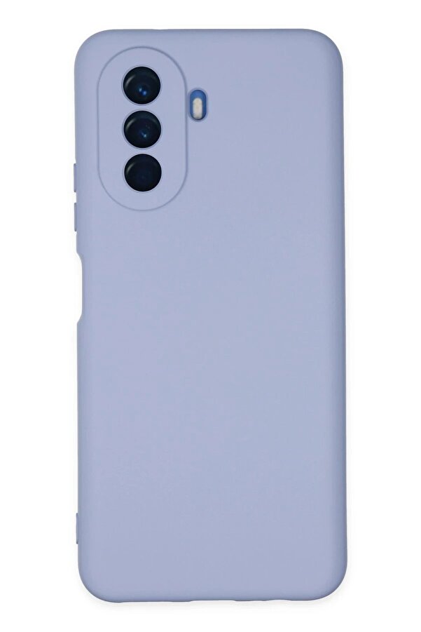 Huawei̇ Nova Y70 Kılıf Nano İçi̇ Kadi̇fe Si̇li̇kon - Li̇la - Dropx3035-3929