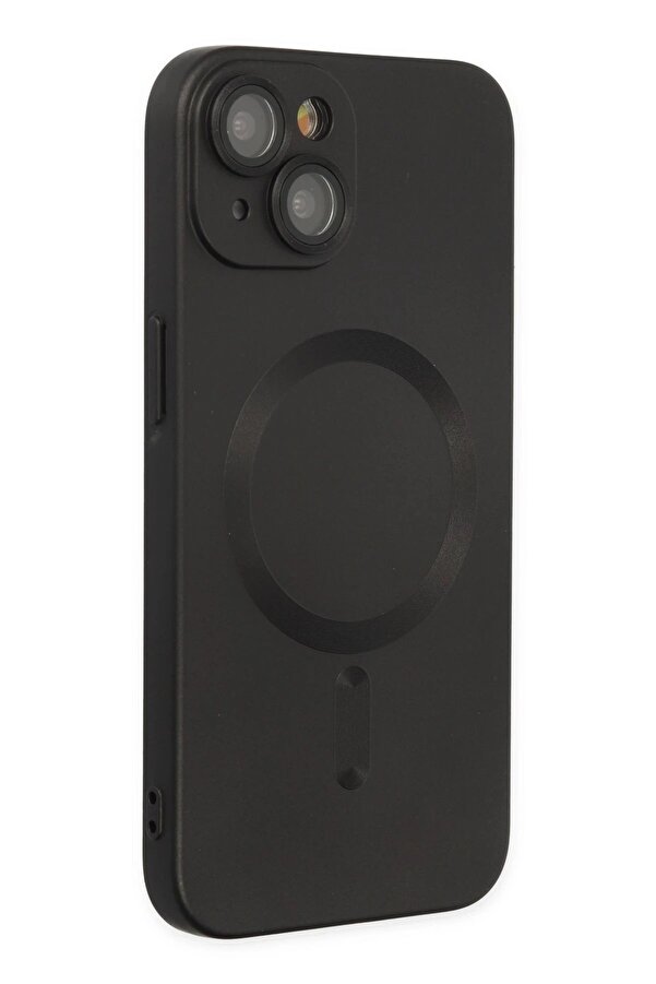 İphone 14 Plus Kılıf Moshi̇ Lens Magneti̇csafe Si̇li̇kon - Si̇yah - Dropx2409-4926