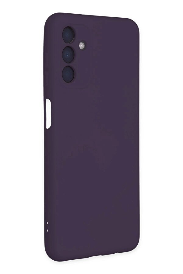Samsung Galaxy A04S Kılıf Nano İçi̇ Kadi̇fe Si̇li̇kon - Mor - Dropx6504-3717