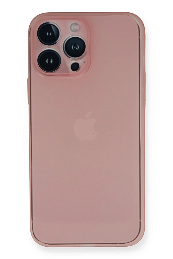 İphone 14 Pro Max Kılıf Pp Ultra İnce Kapak - Pembe - Dropx9039-8731