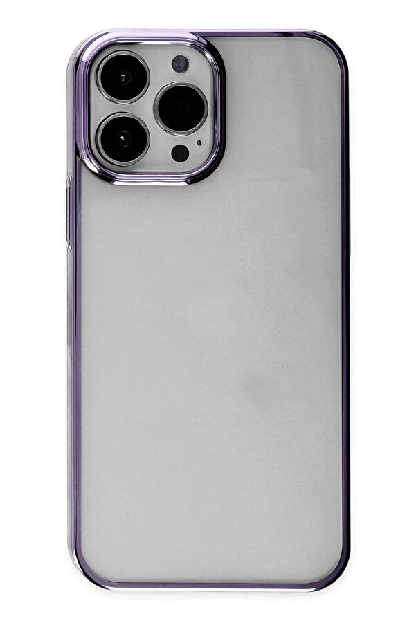İphone 14 Pro Kılıf Element Si̇li̇kon - Mor - Dropx2244-1872