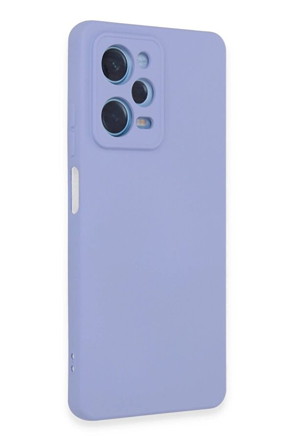 Xi̇aomi̇ Redmi̇ Note 12 Pro 5G Kılıf Nano İçi̇ Kadi̇fe Si̇li̇kon - Li̇la - Dropx6572-7677