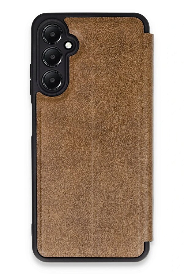 Samsung Galaxy A15 4G Kılıf Fli̇p Cover - Taba - Dropx6777-4940