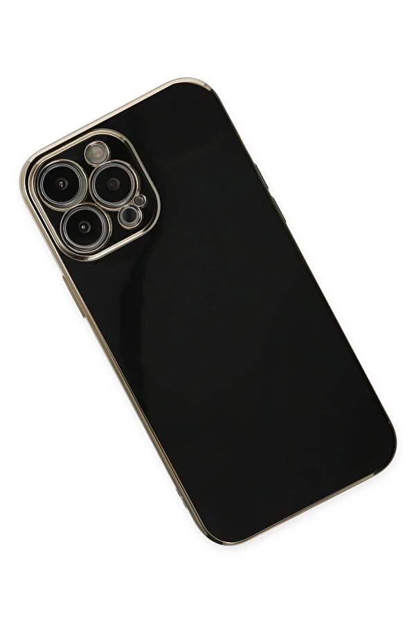 İphone 14 Pro Kılıf Volet Si̇li̇kon - Si̇yah - Dropx9695-3275