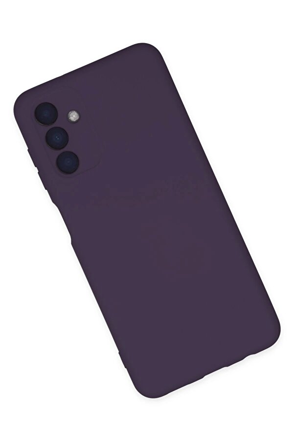 Samsung Galaxy A04S Kılıf Nano İçi̇ Kadi̇fe Si̇li̇kon - Mor - Dropx6504-3717