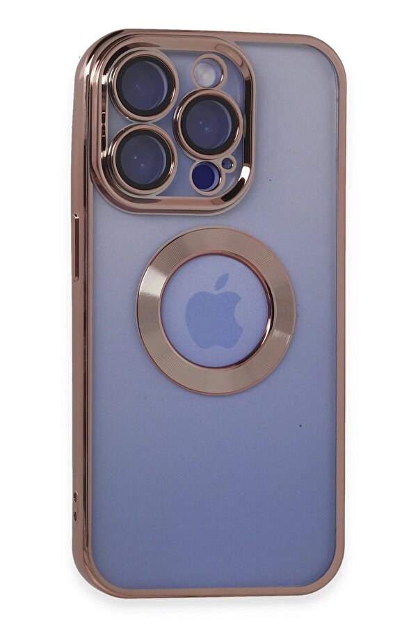 İphone 15 Pro Max Kılıf Slot Si̇li̇kon - Rose Gold - Dropx8898-6740