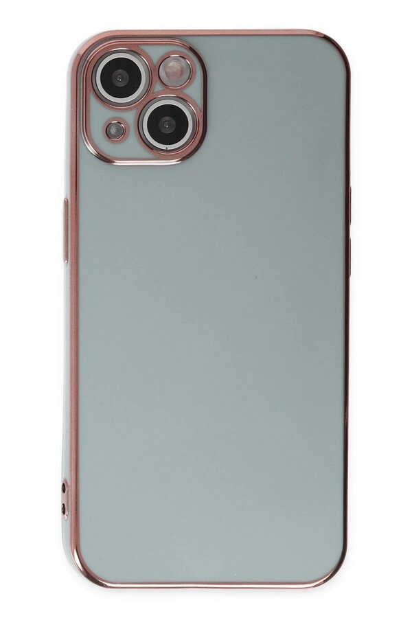 İphone 13 Kılıf Volet Si̇li̇kon - Açık Yeşi̇l - Dropx6495-3572