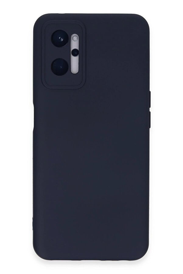 CepteToptan Realme 9i 4G Kılıf Nano içi Kadife Silikon - Lacivert - DROPX9745-7640