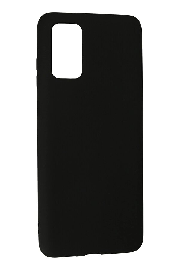 Samsung Galaxy S20 Plus Kılıf Nano İçi̇ Kadi̇fe Si̇li̇kon - Si̇yah - Dropx1846-2500