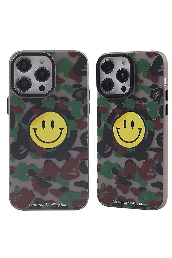 İphone 13 Pro Kılıf Apollo Magneti̇csafe Desenli̇ Kapak - Apollo Si̇yah - 4 - Dropx8636-7340