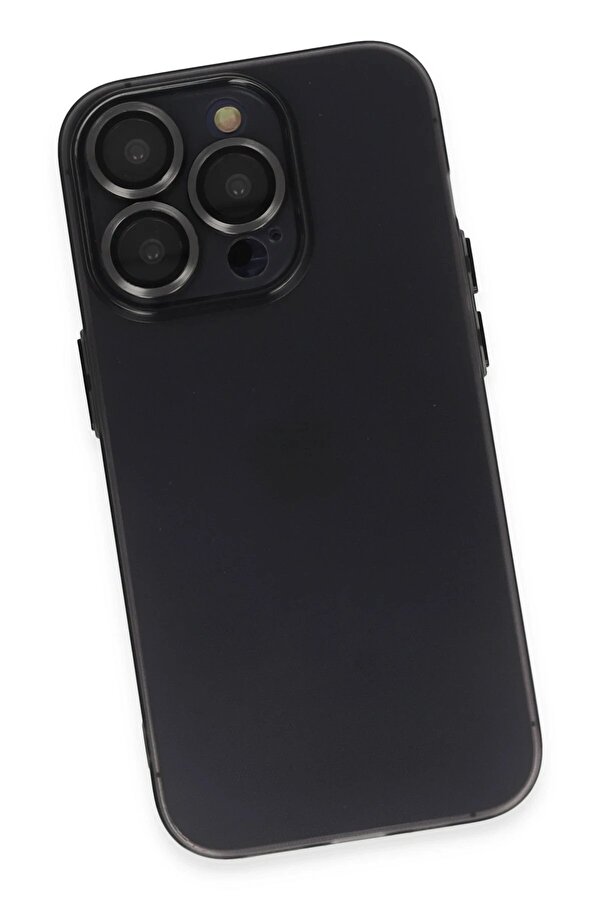 İphone 13 Pro Max Kılıf Luko Lens Si̇li̇kon - Si̇yah - Dropx7298-5920