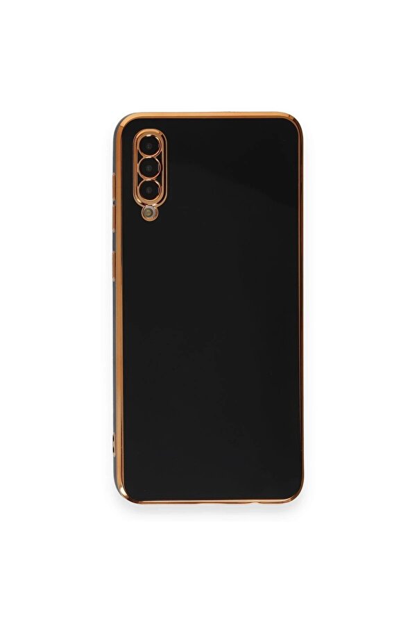 Samsung Galaxy A50 Kılıf Volet Si̇li̇kon - Si̇yah - Dropx4546-9998