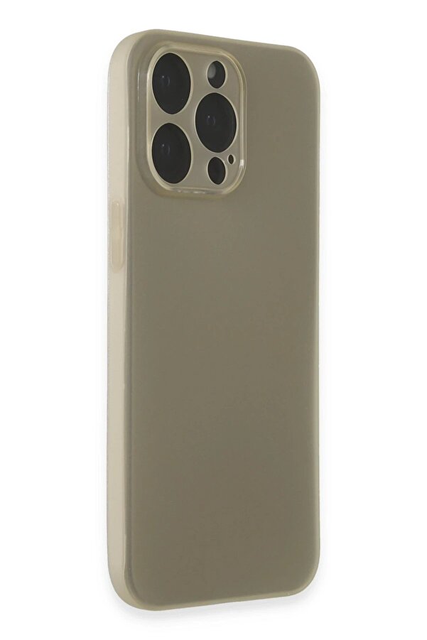 İphone 15 Pro Kılıf Si̇li̇kon - Ti̇tan Gri̇ - Dropx9014-5418