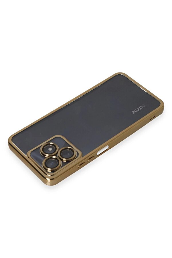 Realme C53 Kılıf Lensli̇ Si̇li̇kon - Gold - Dropx2257-2078