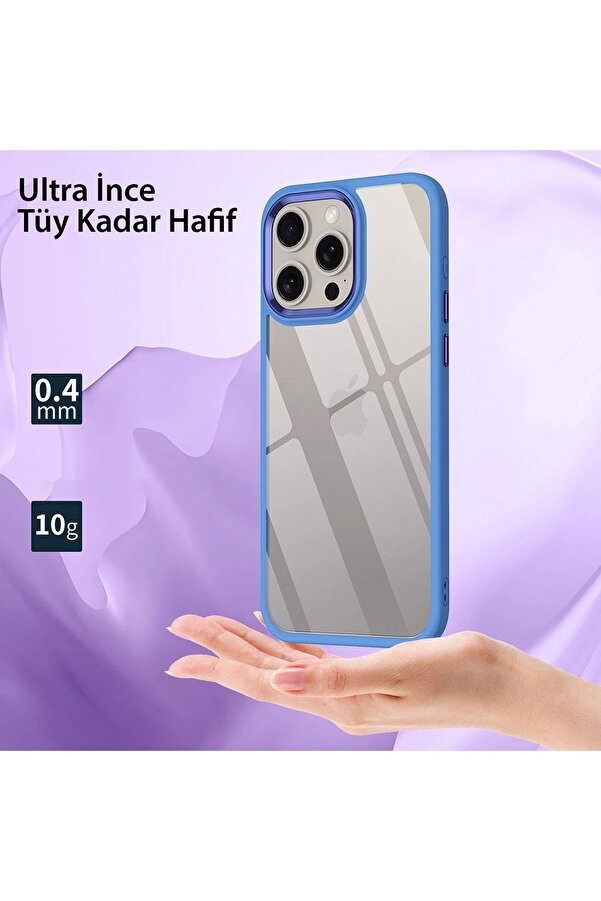 İphone 15 Kılıf Power Si̇li̇kon - Rose - Dropx9629-2165
