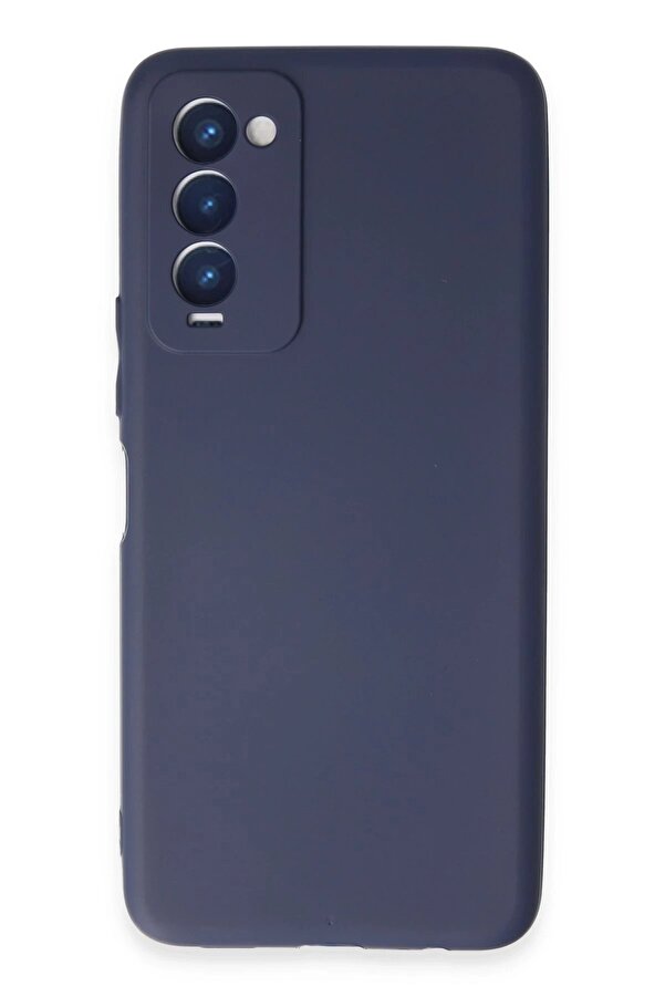 Tecno Camon 18 Kılıf Fi̇rst Si̇li̇kon - Laci̇vert - Dropx1947-3691