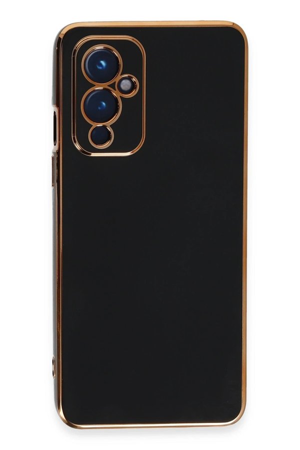 CepteToptan One Plus 9 Kılıf Volet Silikon - Siyah - DROPX9490-5134